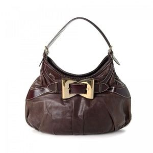 Gucci "Queen" Brown/Gold Shoulder Bag